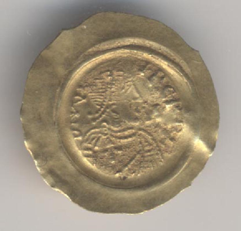 moneta - produzione bizantina (secc. VII d.C. - VIII d.C)