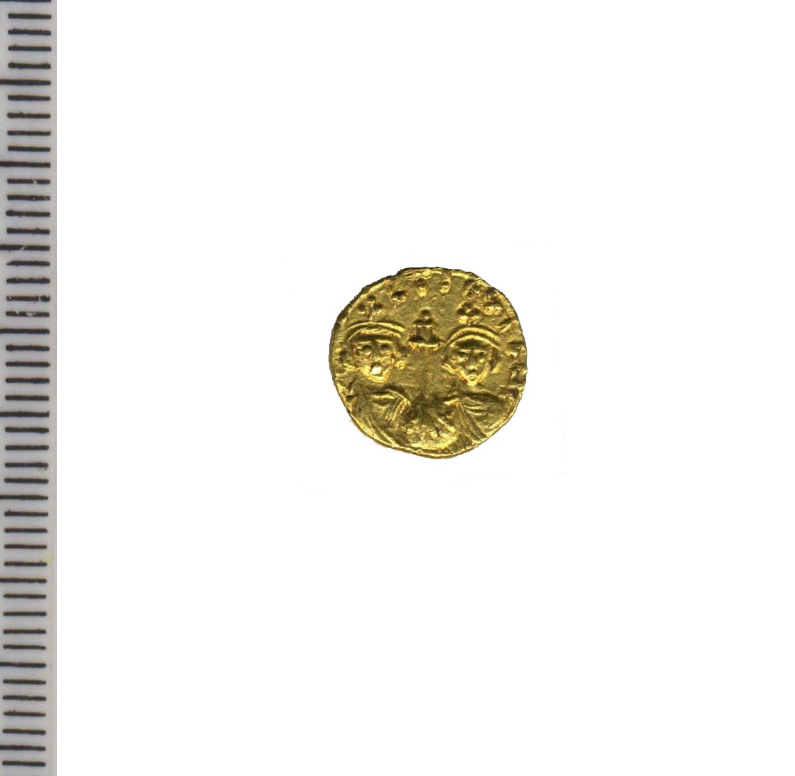 moneta - produzione bizantina (prima metà sec. VII d.C)