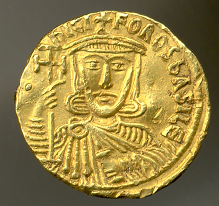 moneta - solido - produzione bizantina (sec. IX d.C)