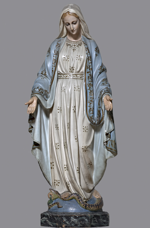 Immacolata Concezione (statua, opera isolata) - bottega italiana (metà sec. XX)