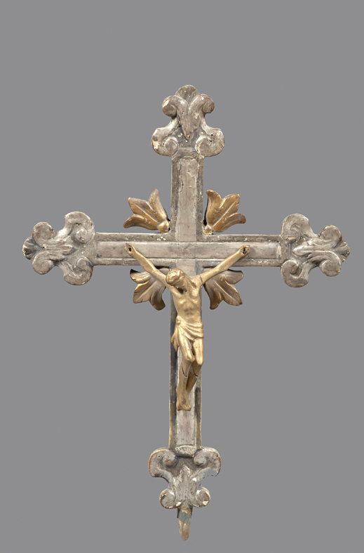 croce d'altare, opera isolata - bottega emiliana (seconda metà sec. XVIII)