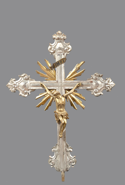croce d'altare, opera isolata - bottega emiliana (sec. XVIII)