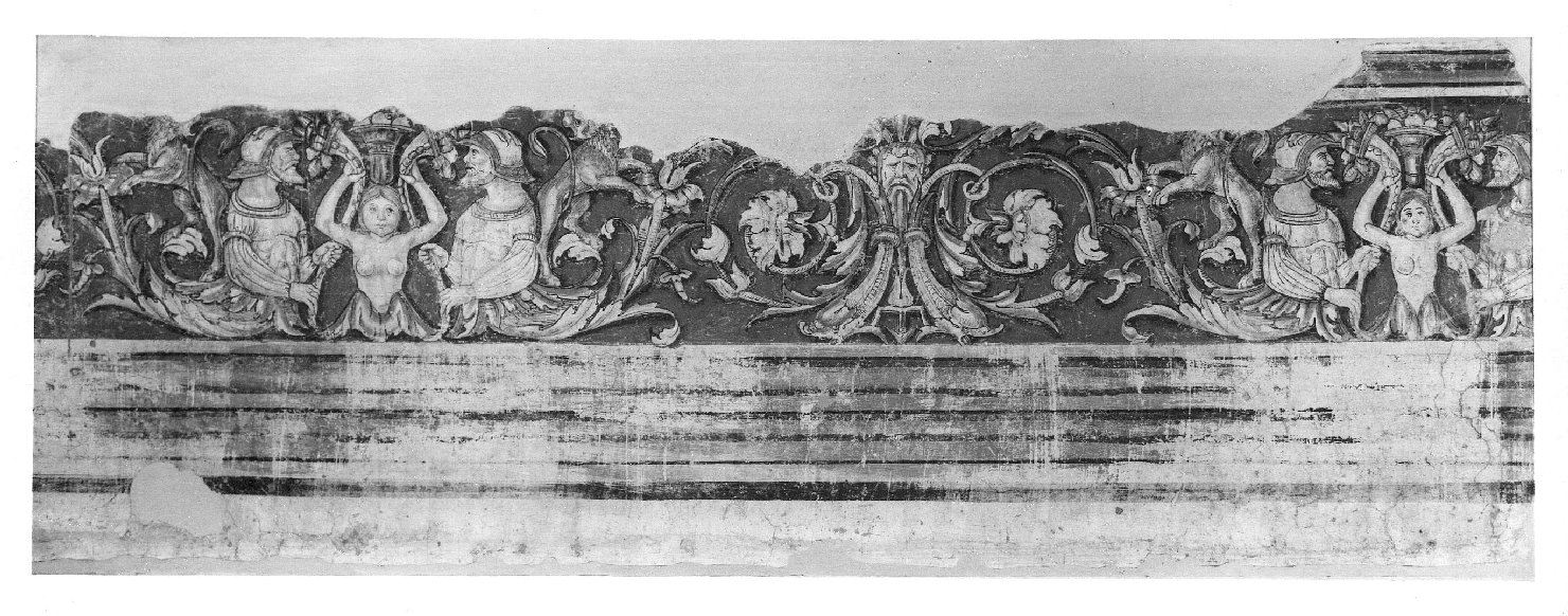 fregio (dipinto) - ambito lombardo (fine/inizio secc. XV/ XVI)