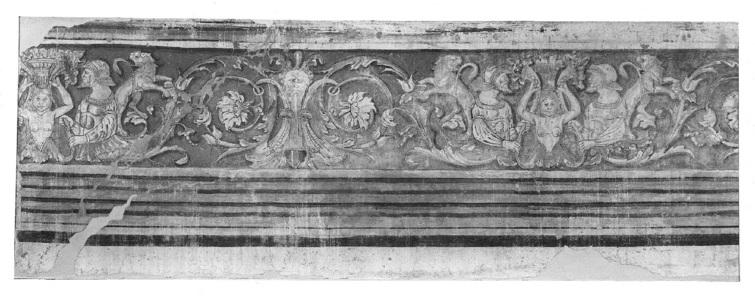 fregio (dipinto) - ambito lombardo (fine/inizio secc. XV/ XVI)