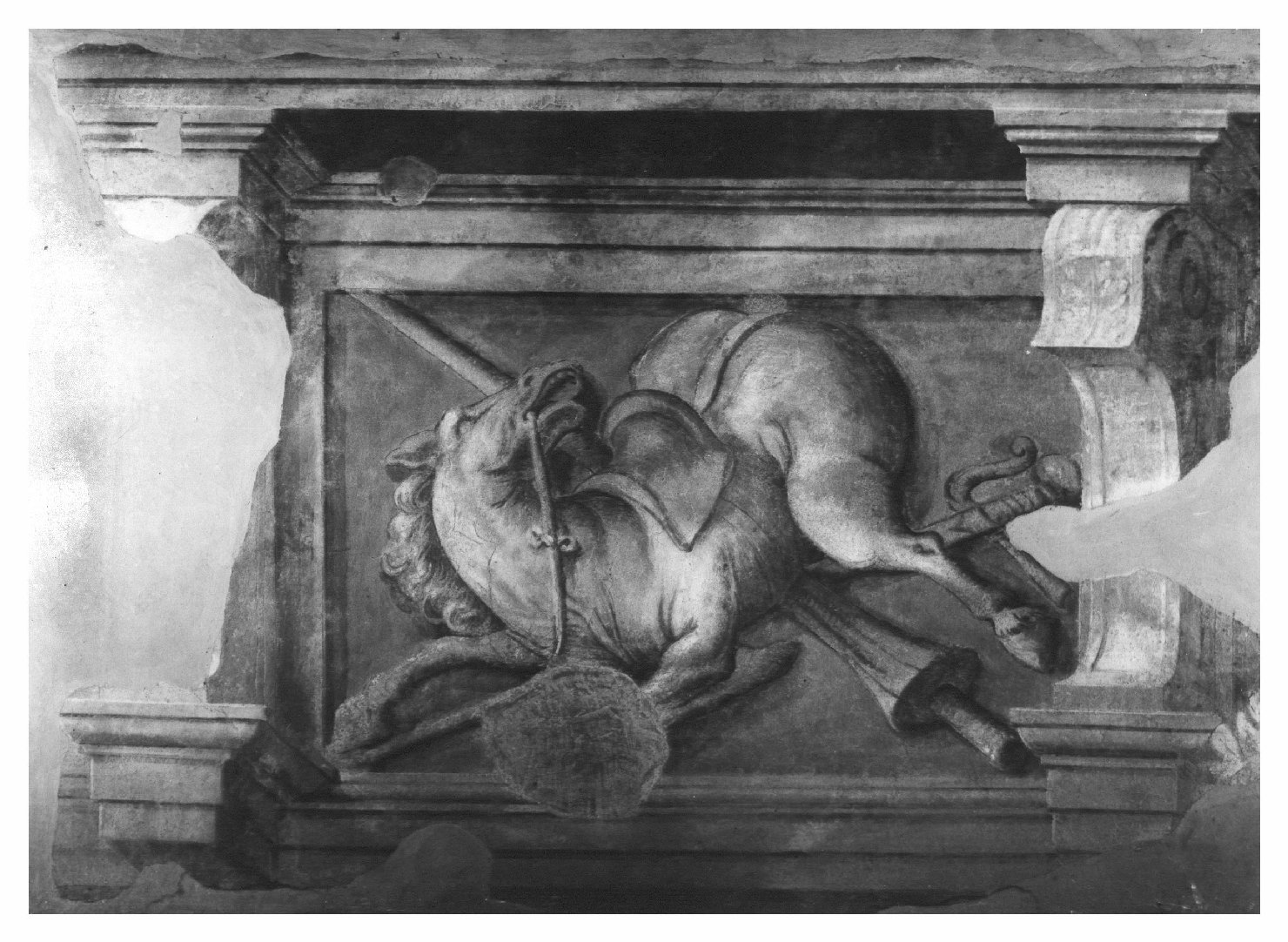 cavallo (dipinto) - ambito emiliano (seconda metà sec. XVI)