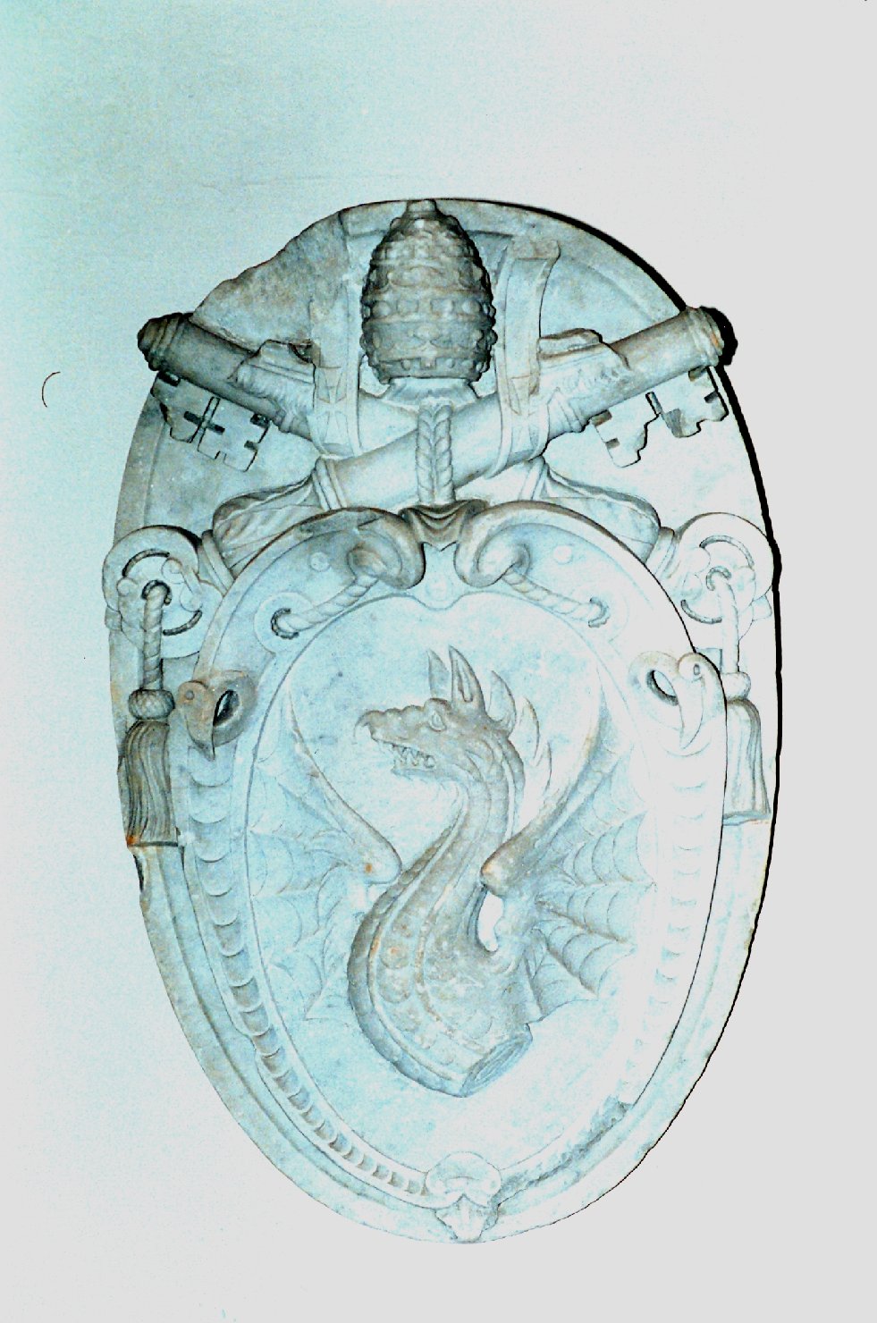 stemma gentilizio (rilievo) - ambito Italia centrale (sec. XVI)