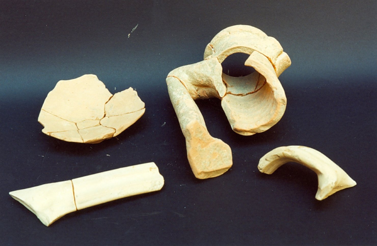 brocca, frammento - bottega emiliano-romagnola (sec. XV)
