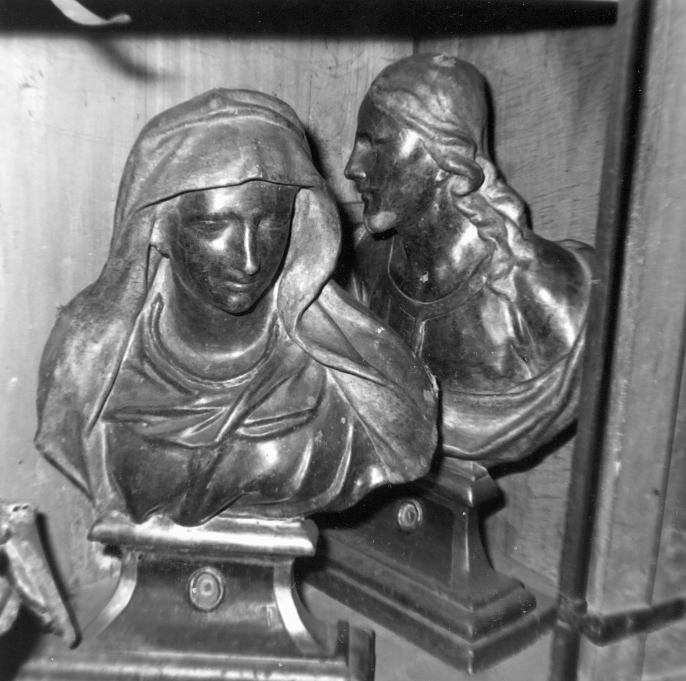 reliquiario - a busto, serie - manifattura emiliana (fine sec. XVII)