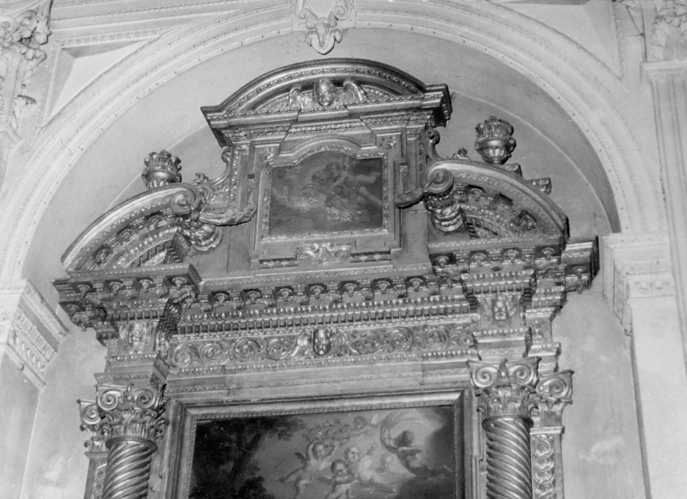 putti alati (dipinto) di Manzini Luigi (sec. XIX)