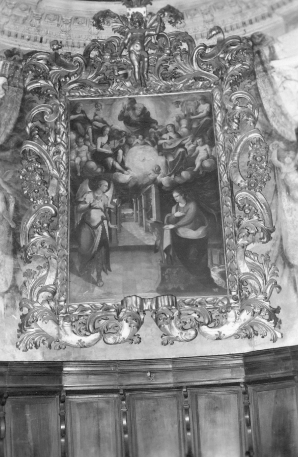 Annunciazione (dipinto) di Codibue Giovan Battista (sec. XVI)