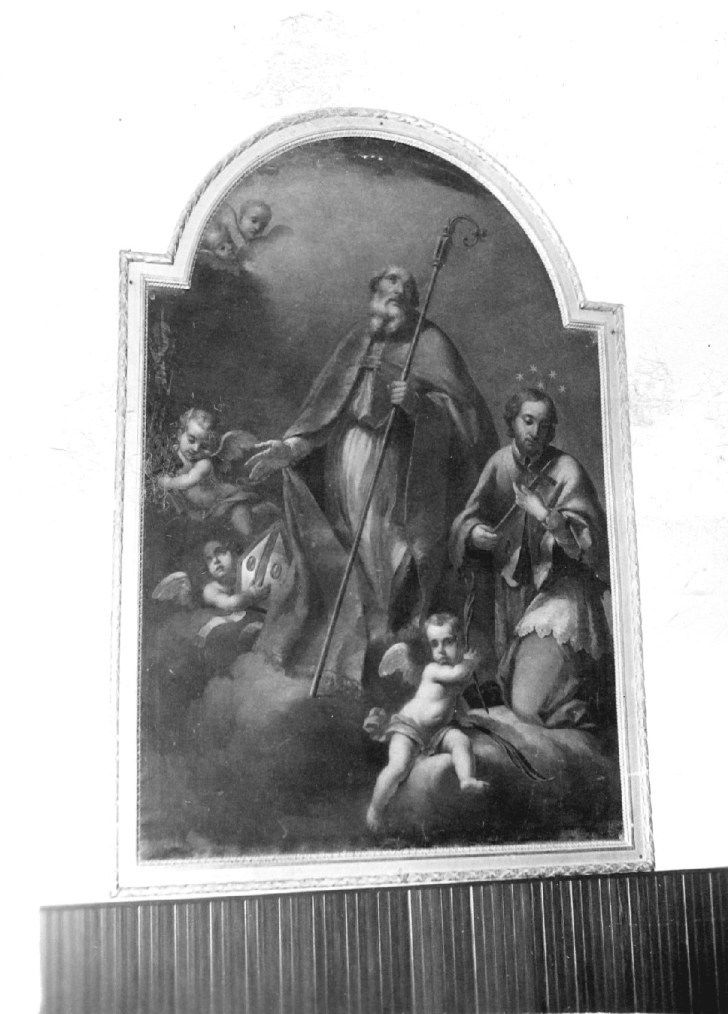 San Giovanni Nepomuceno, San Biagio (dipinto) di Tommasini Giovanni Antonio (sec. XVIII)