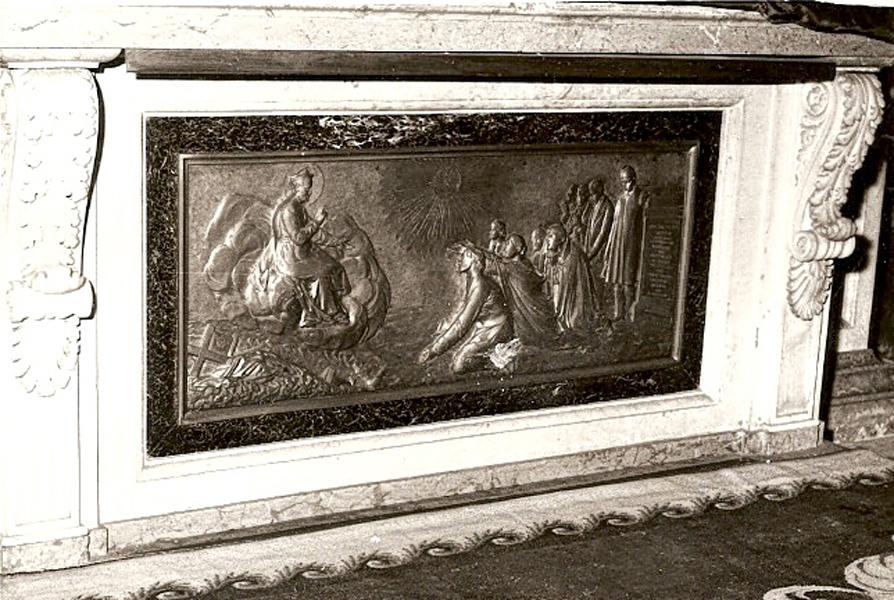 Sant'Ignazio di Loyola (paliotto) di Malatesta Adeodato, Rinaldi Tommaso (sec. XIX)