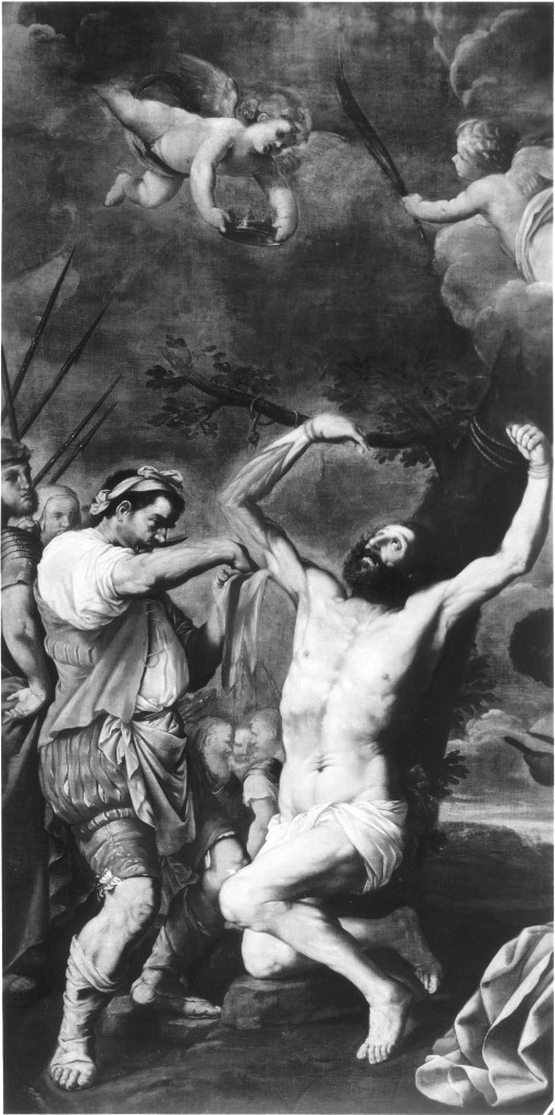 Martirio di San Bartolomeo (dipinto) di Boulanger Jean (sec. XVII)