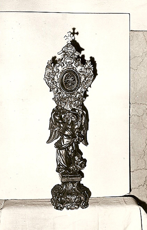 reliquiario - a ostensorio - bottega italiana (?) (sec. XVII)