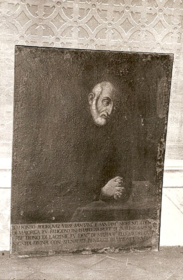 ritratto del beato Alfonso Rodriguez (dipinto) - ambito modenese (sec. XVII)