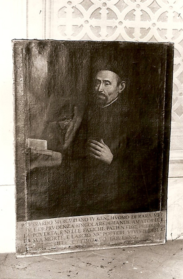 ritratto di Everardo Mercuriano (dipinto) - ambito emiliano (sec. XVII)