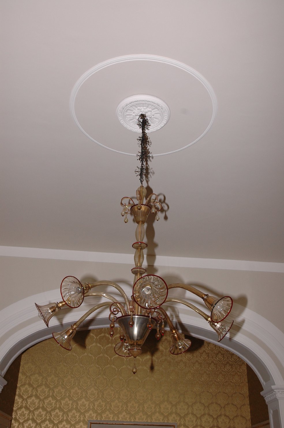 lampadario - a bracci - bottega italiana (sec. XX)