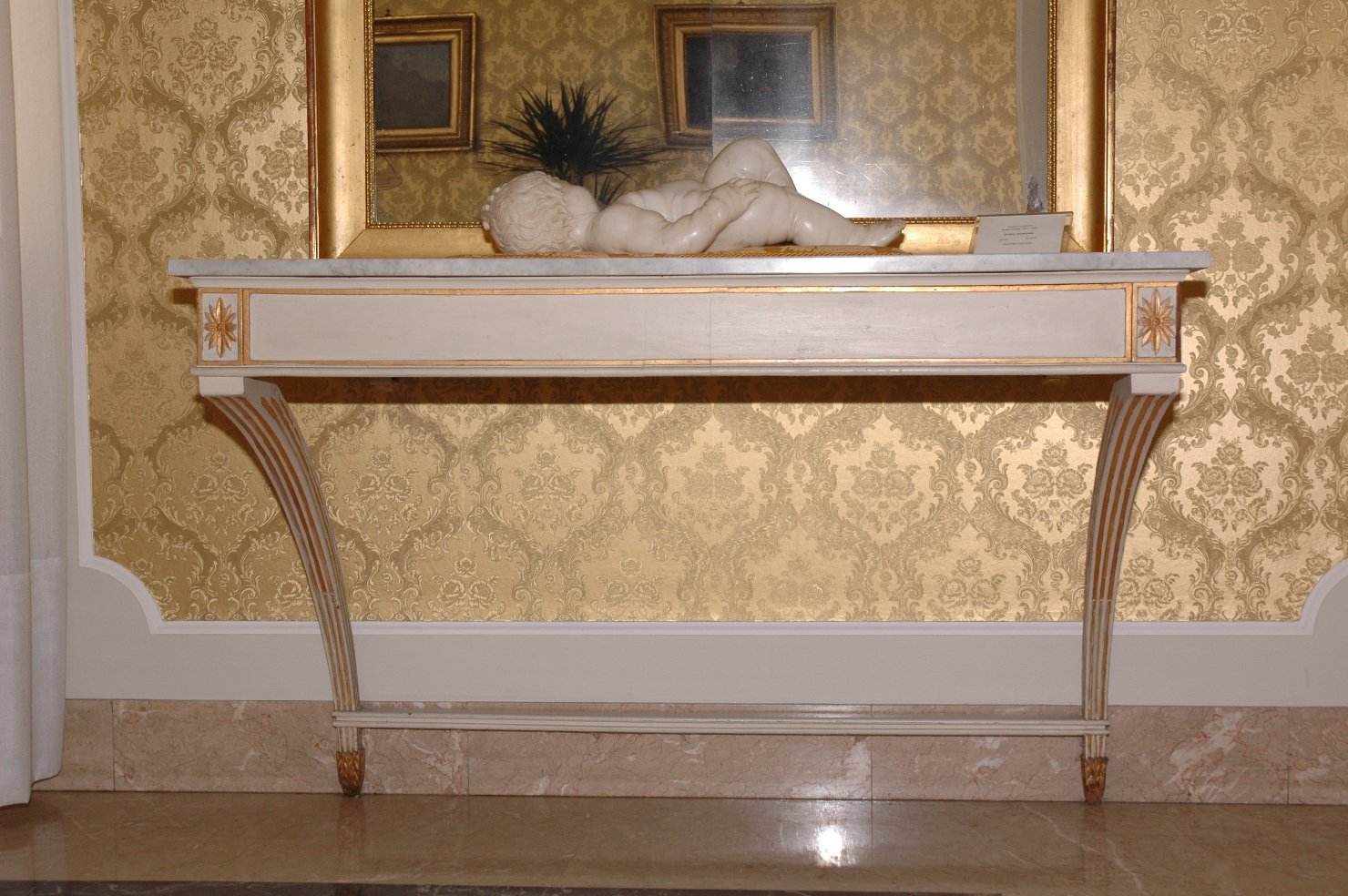console - bottega italiana (sec. XIX)