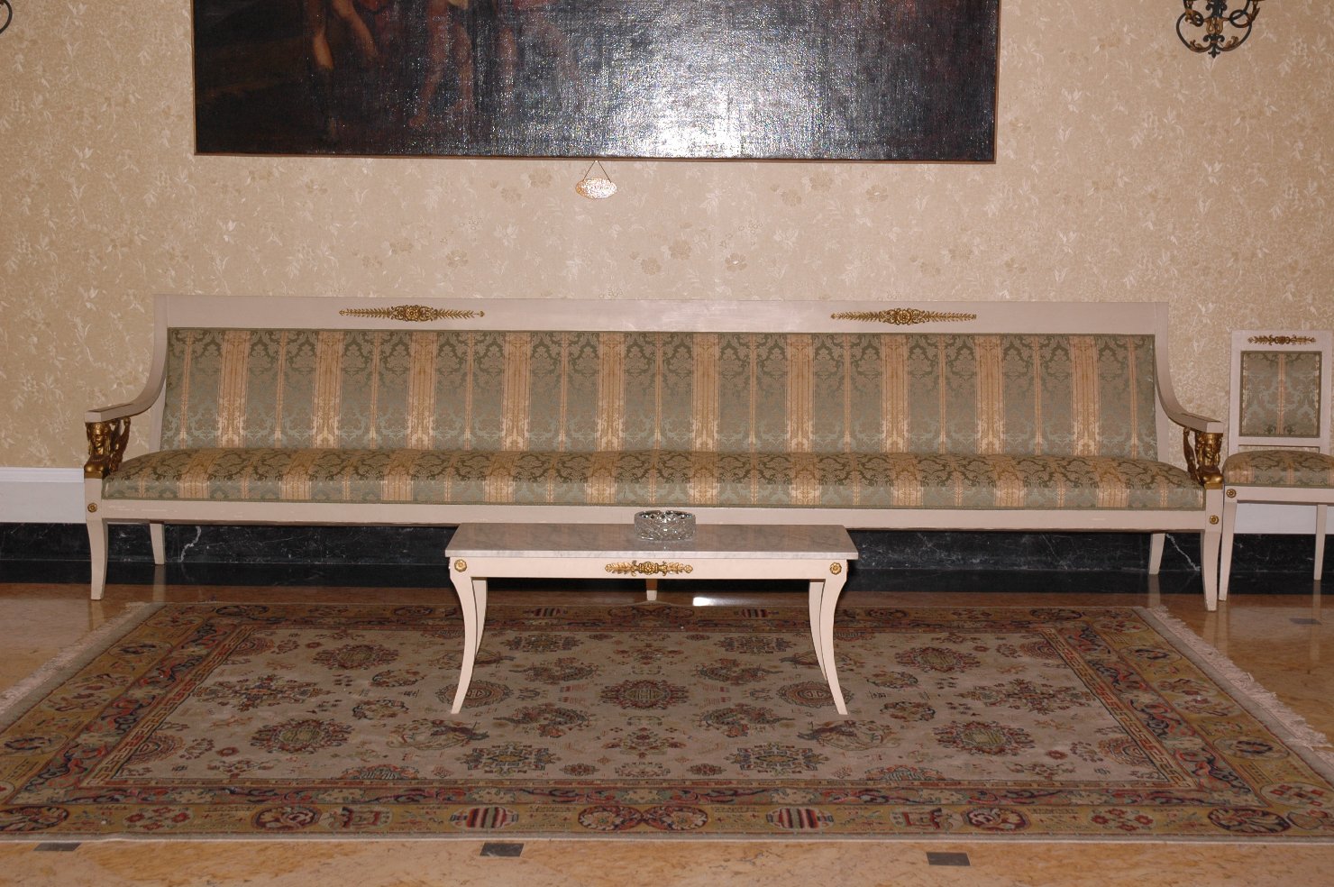 divano - bottega italiana (sec. XIX)