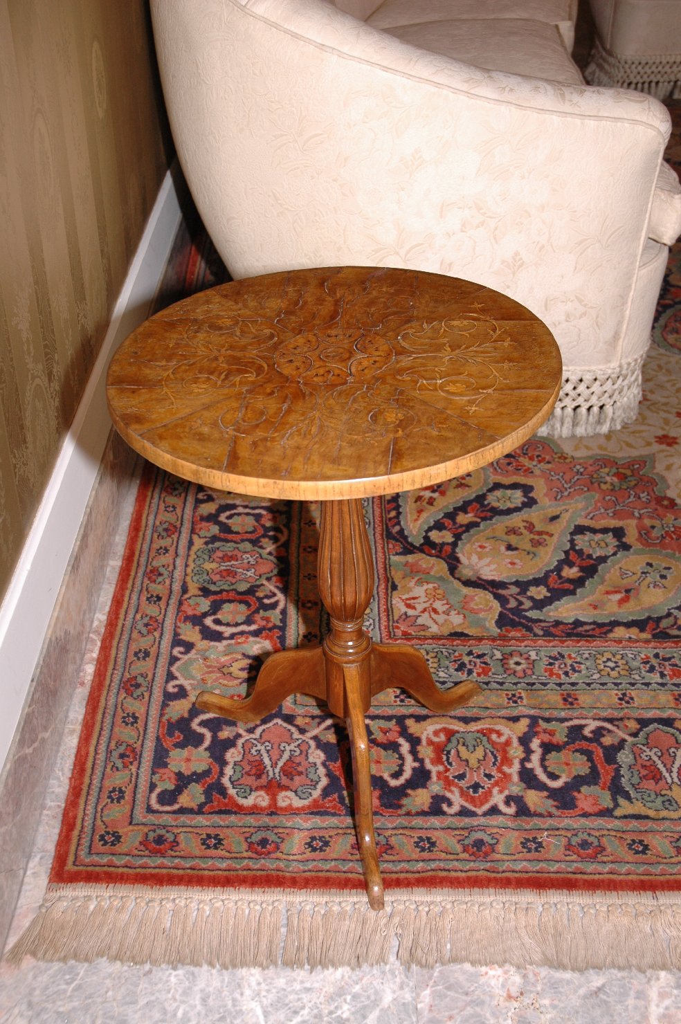 tavolino - bottega italiana (inizio sec. XX)