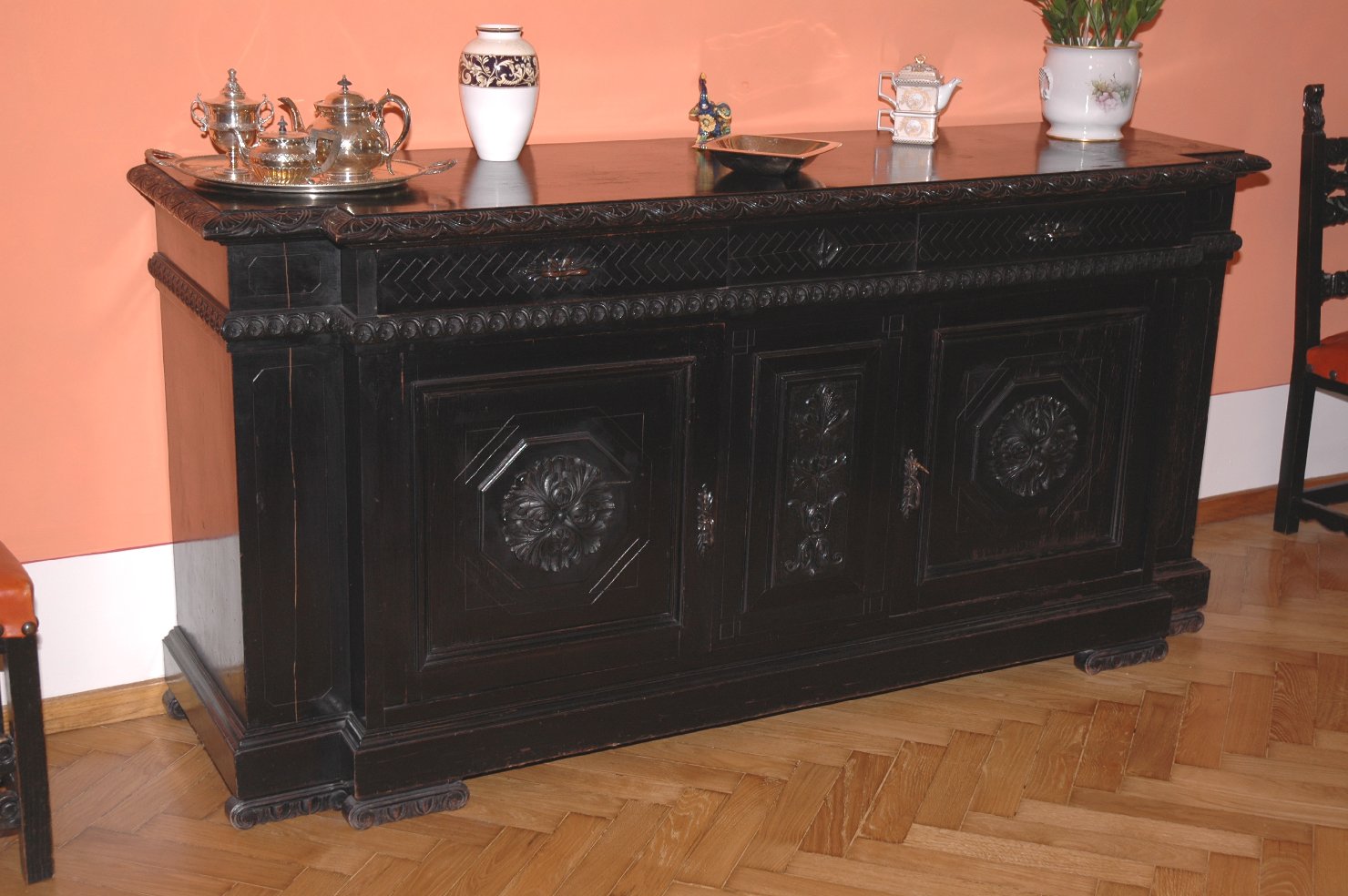 credenza - bottega bolognese (?) (inizio sec. XX)