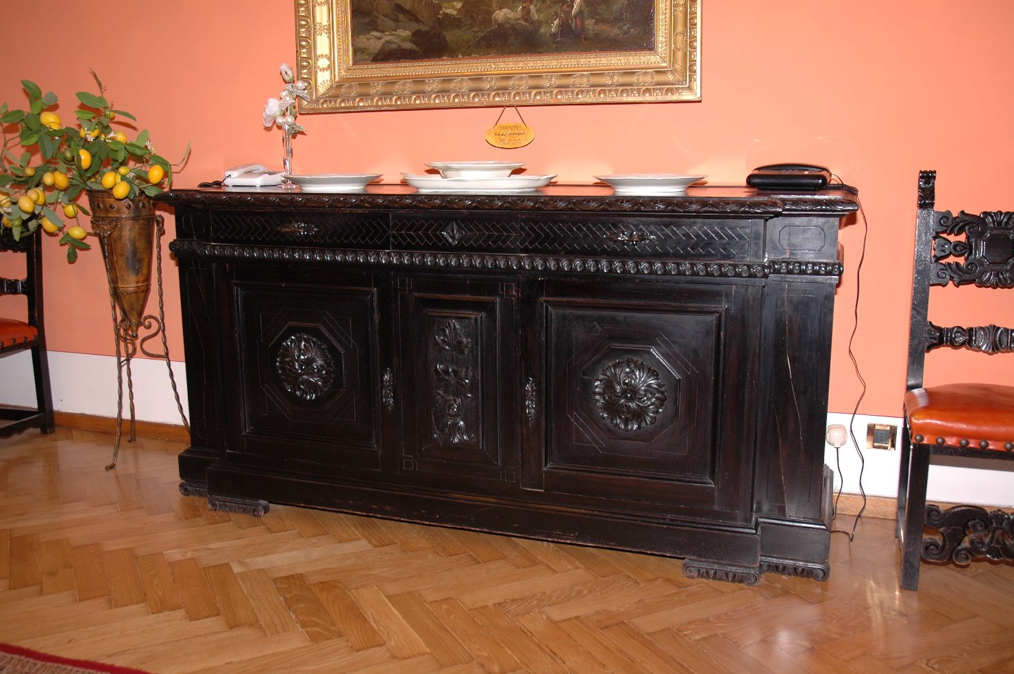credenza - bottega bolognese (?) (inizio sec. XX)