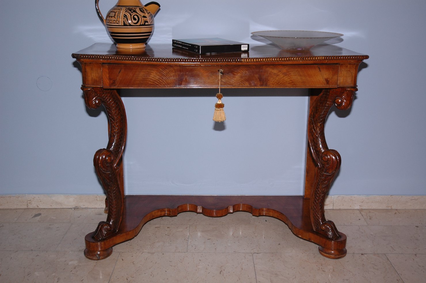 console - bottega italiana (fine sec. XIX)