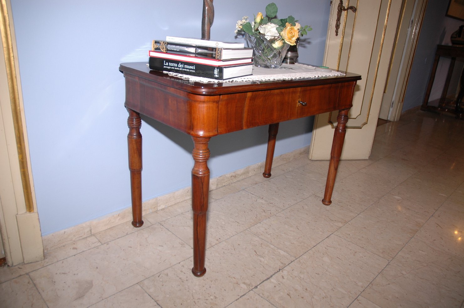 tavolino - bottega italiana (fine sec. XIX)