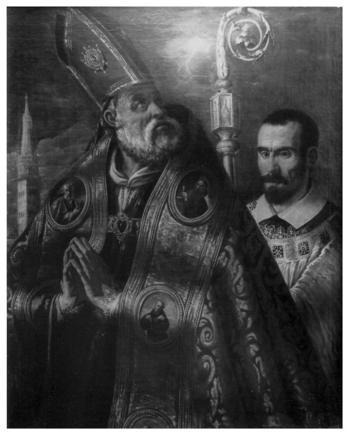 San Geminiano e diacono, San Geminiano (dipinto, opera isolata) - ambito modenese (metà sec. XVII)