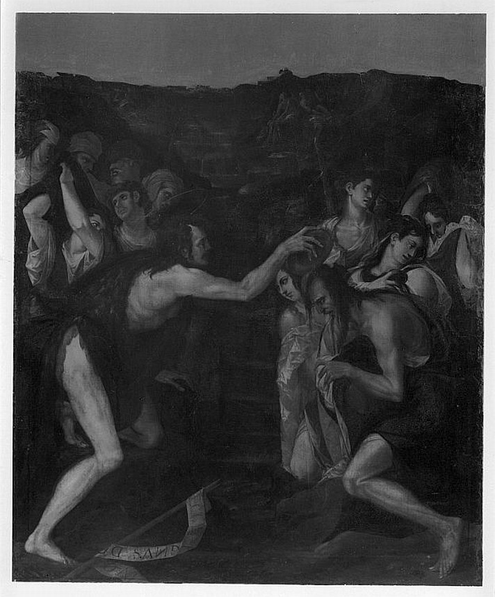 dipinto, coppia di Carnevali Domenico (attribuito) (terzo quarto sec. XVI)