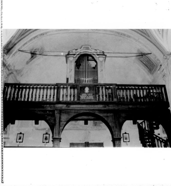 organo di Traeri Agostino (sec. XVIII)