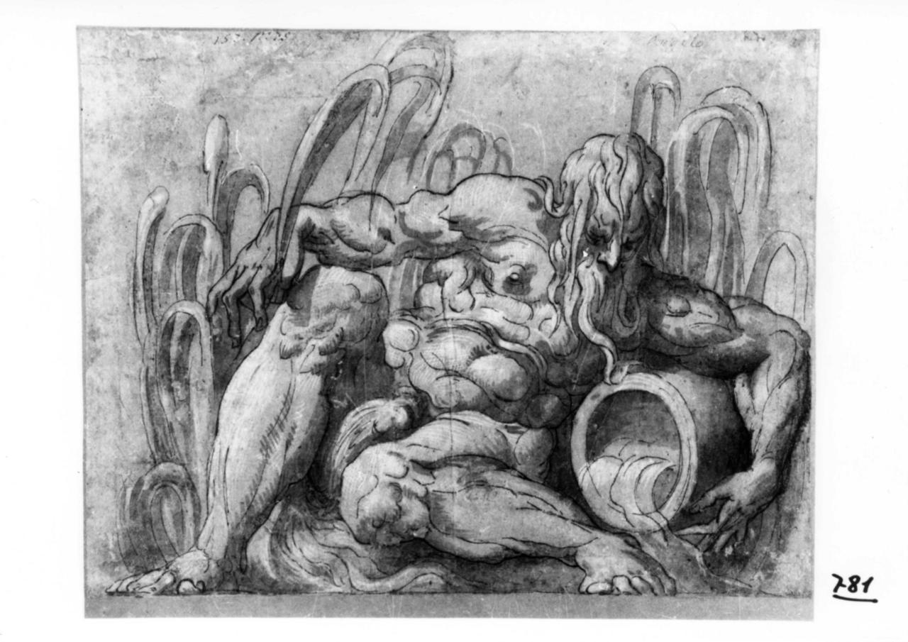 fiume (disegno) di Zucchi Jacopo (sec. XVI)