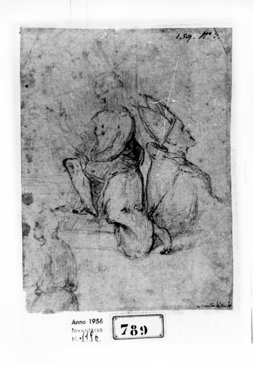 San Girolamo (disegno) di Meloni Altobello (primo quarto sec. XVI)