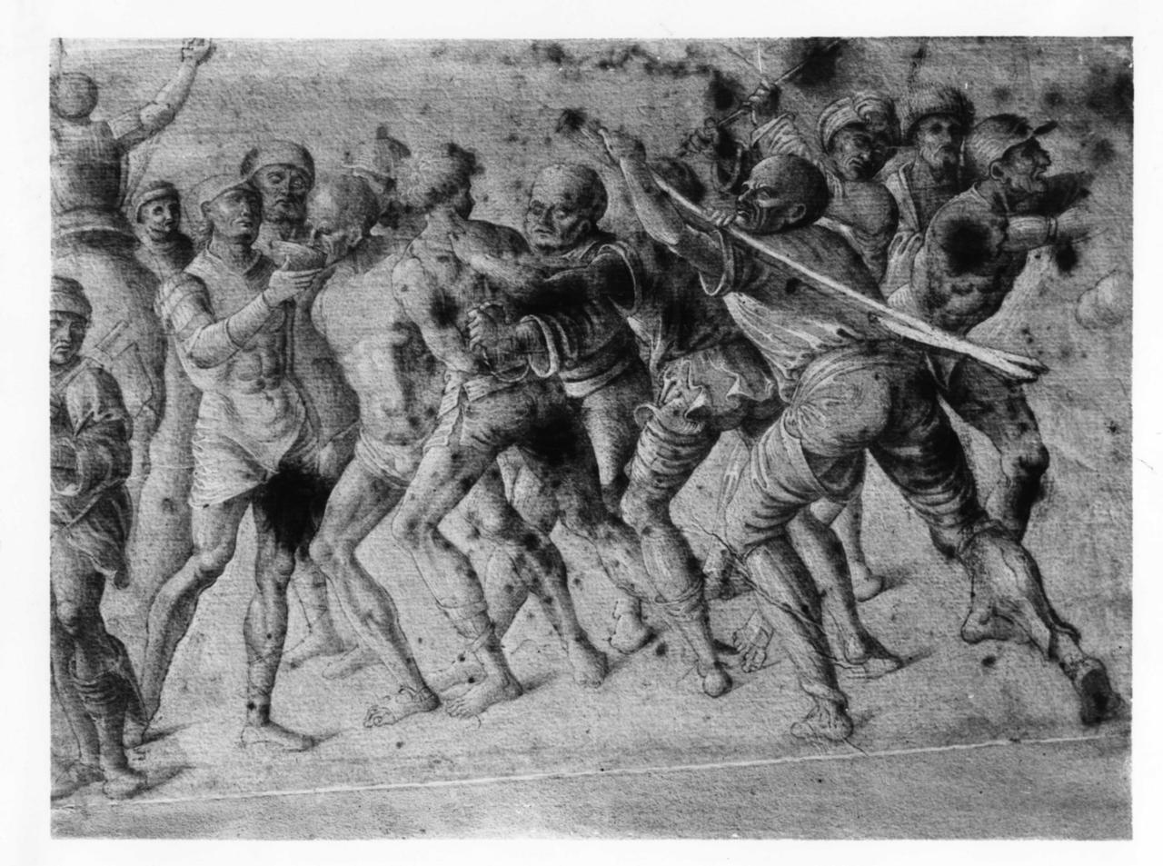 Prigionieri (disegno) - ambito italiano (sec. XVII)