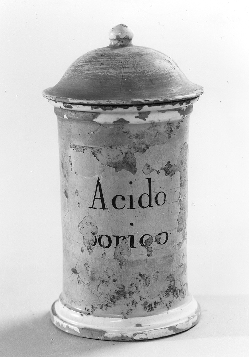 barattolo - manifattura parmense (?) (sec. XIX)