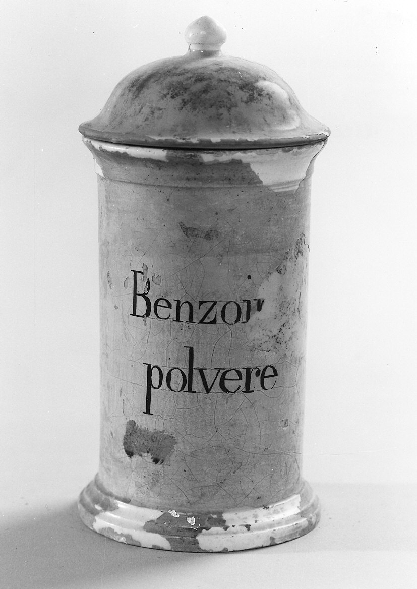 barattolo - manifattura parmense (?) (sec. XIX)