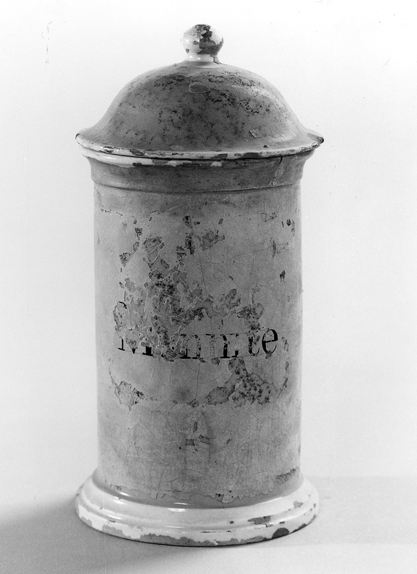 barattolo - manifattura parmense (?) (sec. XIX)