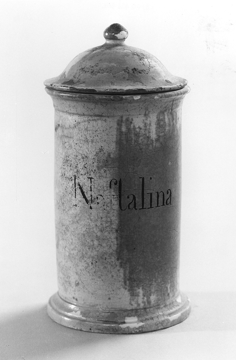 barattolo - manifattura parmense (?) (sec. XIX)