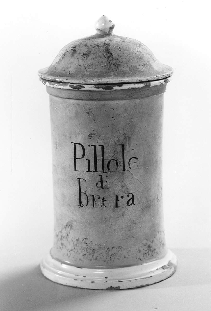 barattolo - manifattura parmense (?) (sec. XIX)