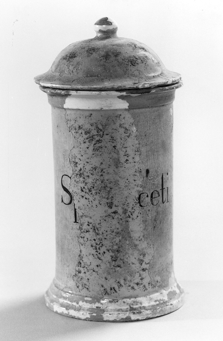 barattolo - manifattura parmense (?) (sec. XIX)