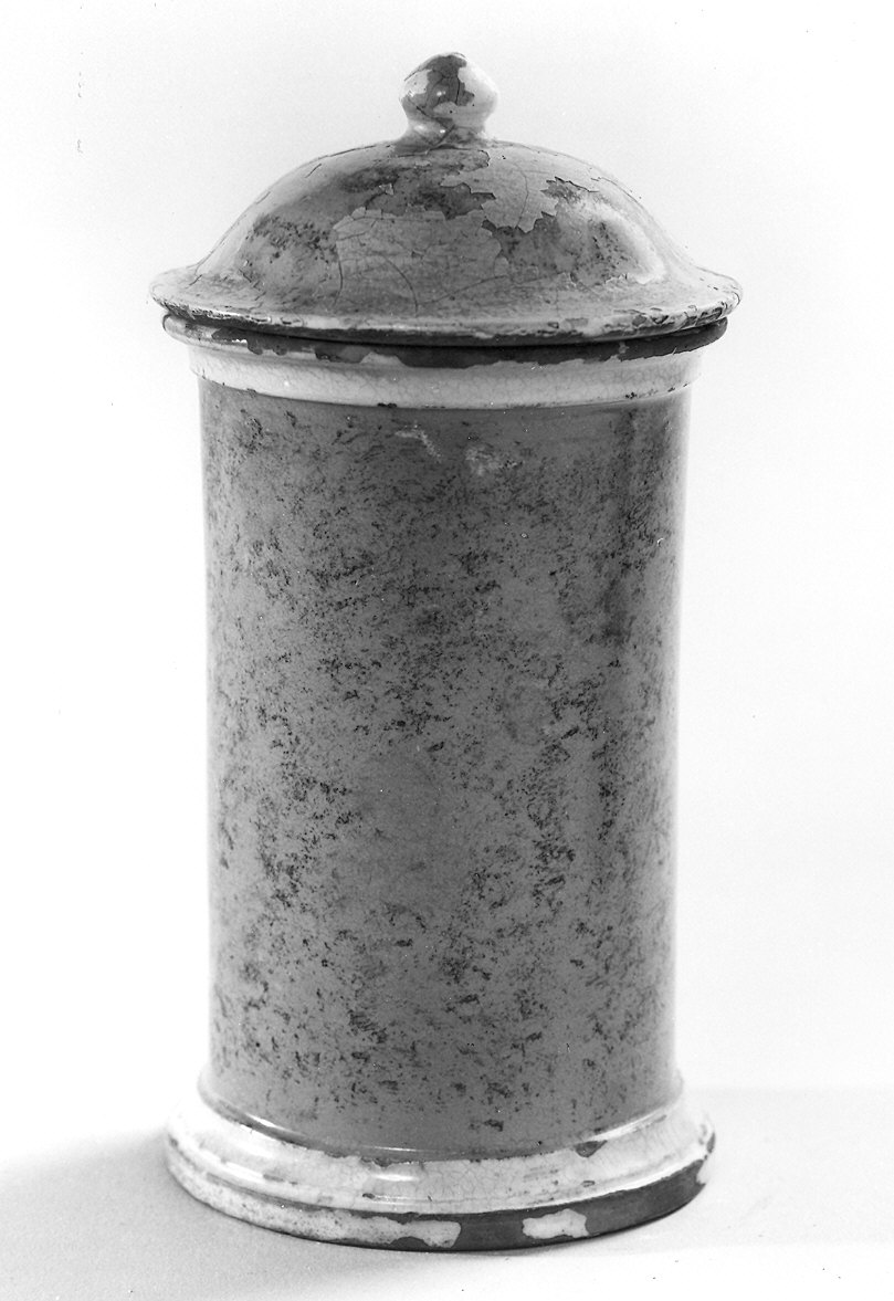 barattolo - manifattura parmense (?) (sec. XIX)