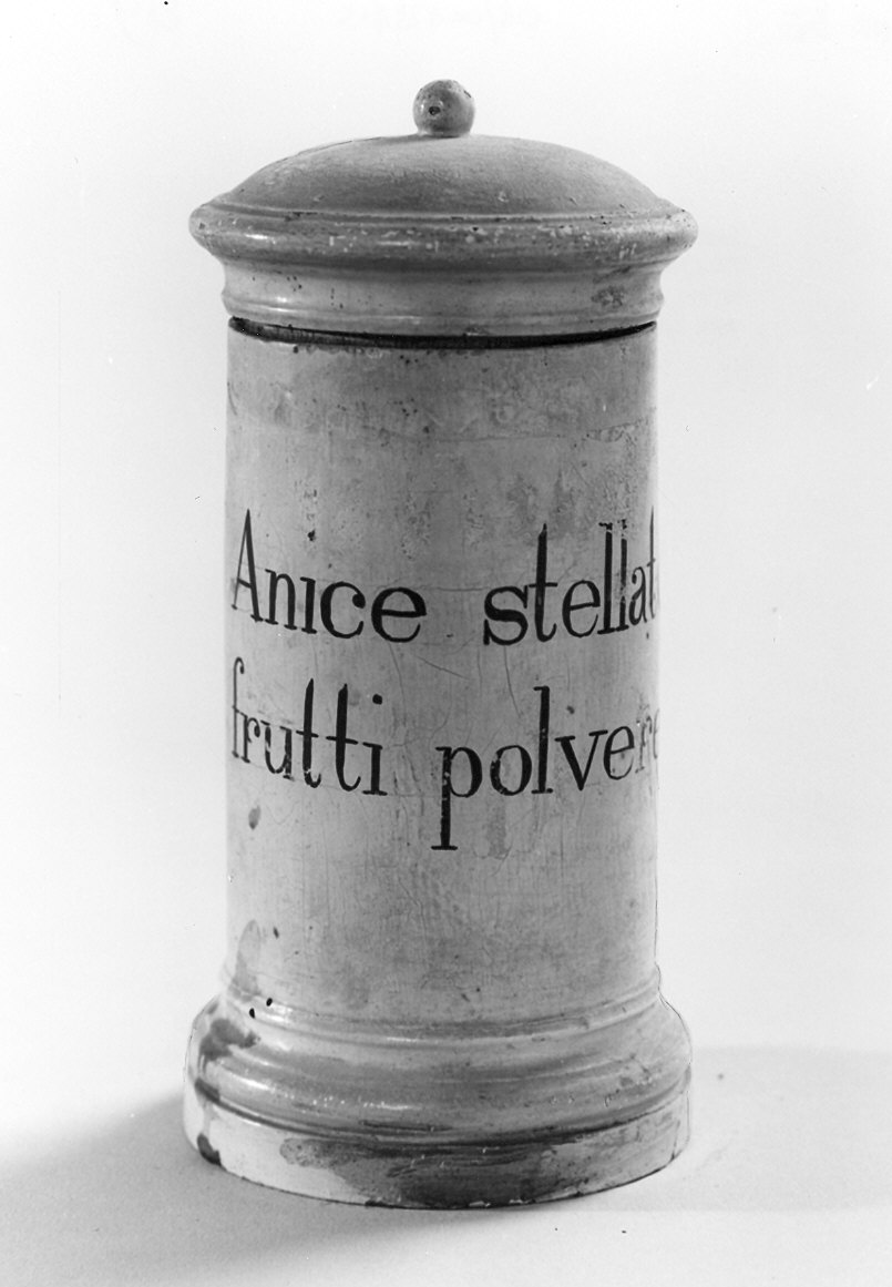 barattolo - manifattura parmense (?) (sec. XIX)