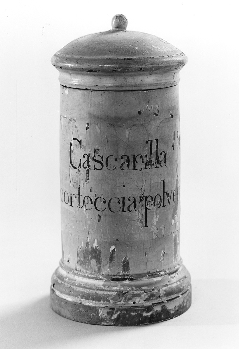 barattolo - manifattura parmense (?) (sec. XIX)