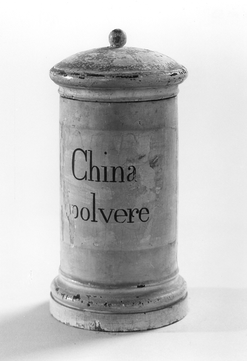 barattolo - manifattura parmense (?) (sec. XIX)