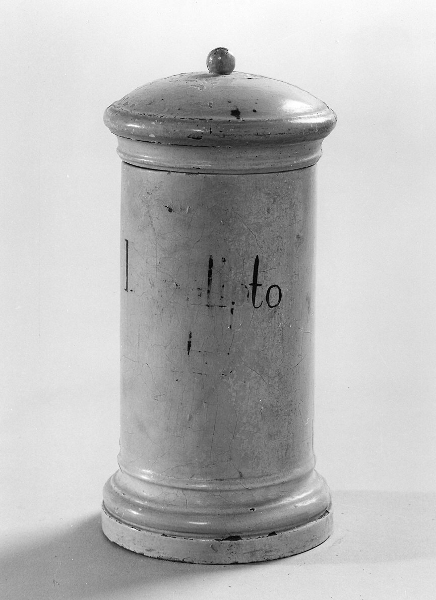 barattolo - manifattura parmense (?) (sec. XIX)