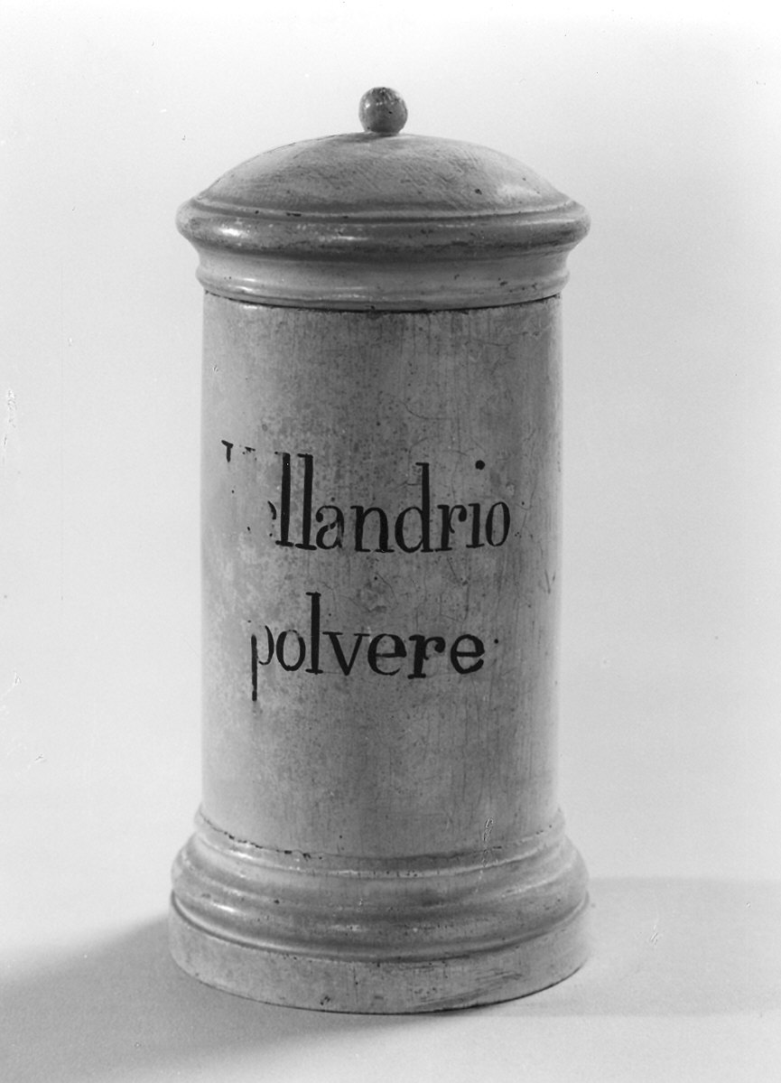 barattolo - manifattura parmense (?) (sec. XIX)