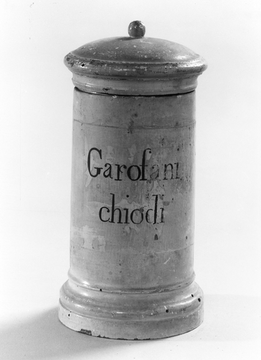 barattolo - manifattura parmense (?) (sec. XIX)