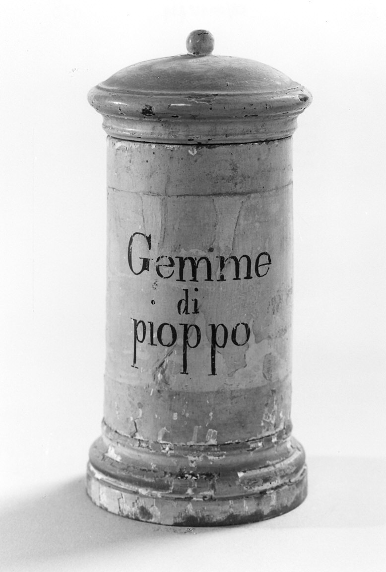 barattolo - manifattura parmense (?) (sec. XIX)