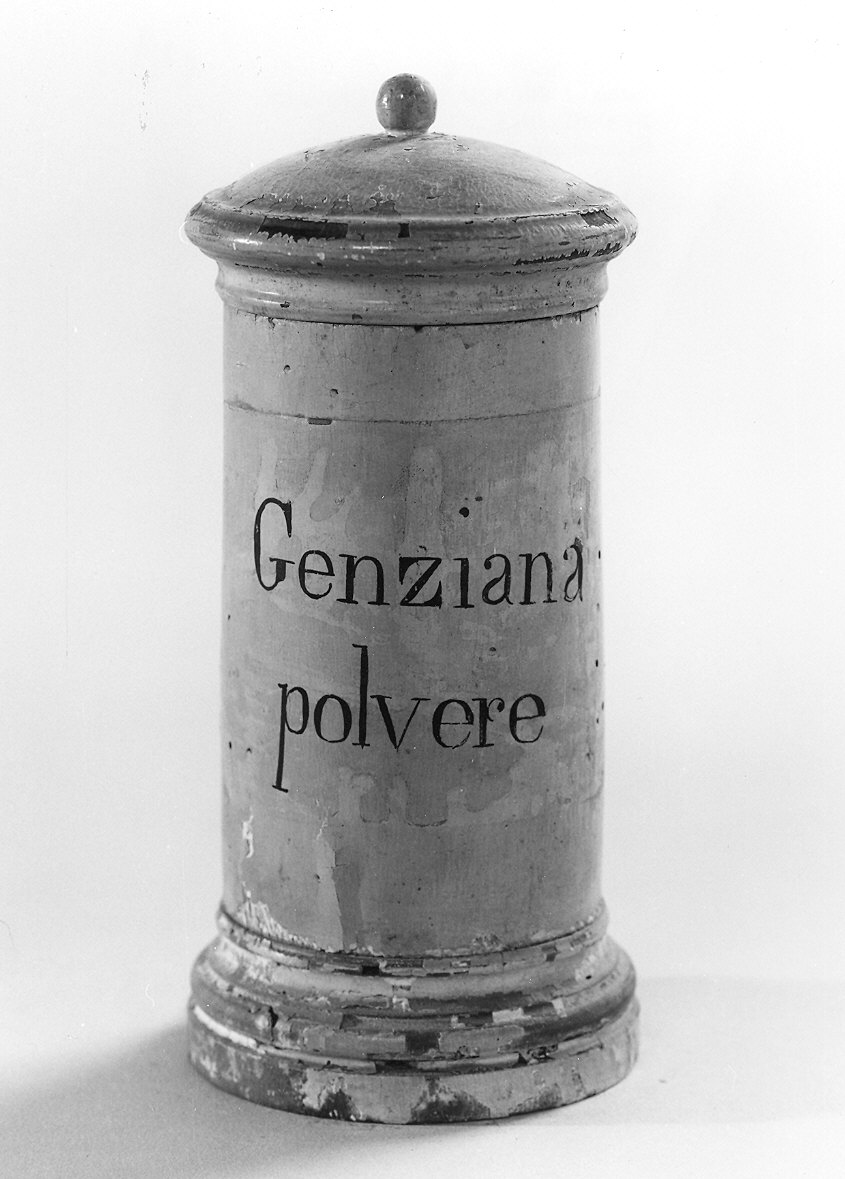 barattolo - manifattura parmense (?) (sec. XIX)