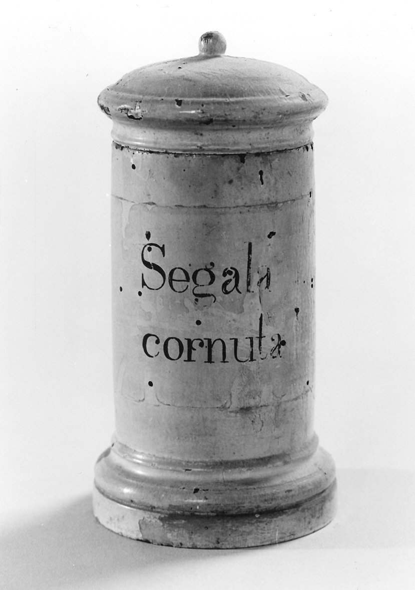 barattolo - manifattura parmense (?) (sec. XIX)